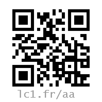 QRcode de lc1fr/aa