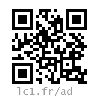 QRcode de lc1fr/ad