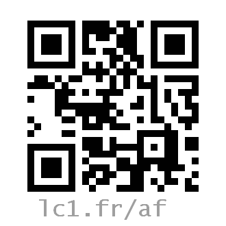 QRcode de lc1fr/af