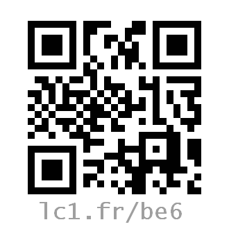 QRcode de lc1fr/be6